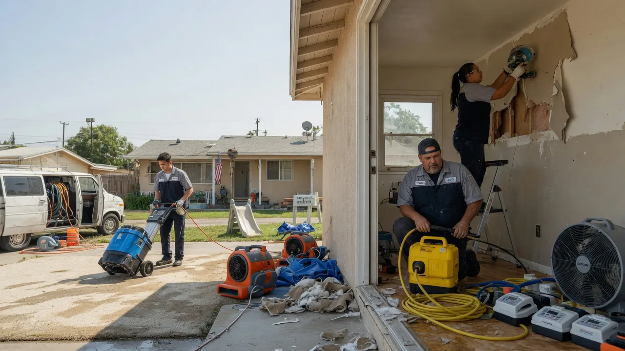 Water Damage Restoration in Santa Fe, TX near me